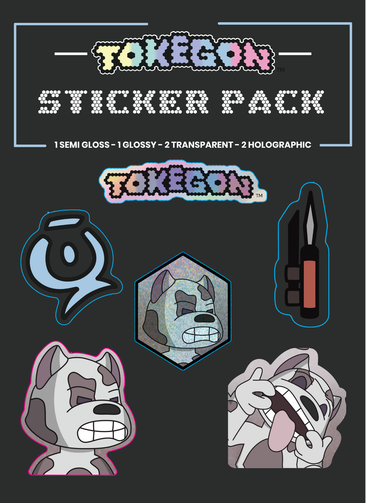 Hexacat Sticker Pack - Limited Edition