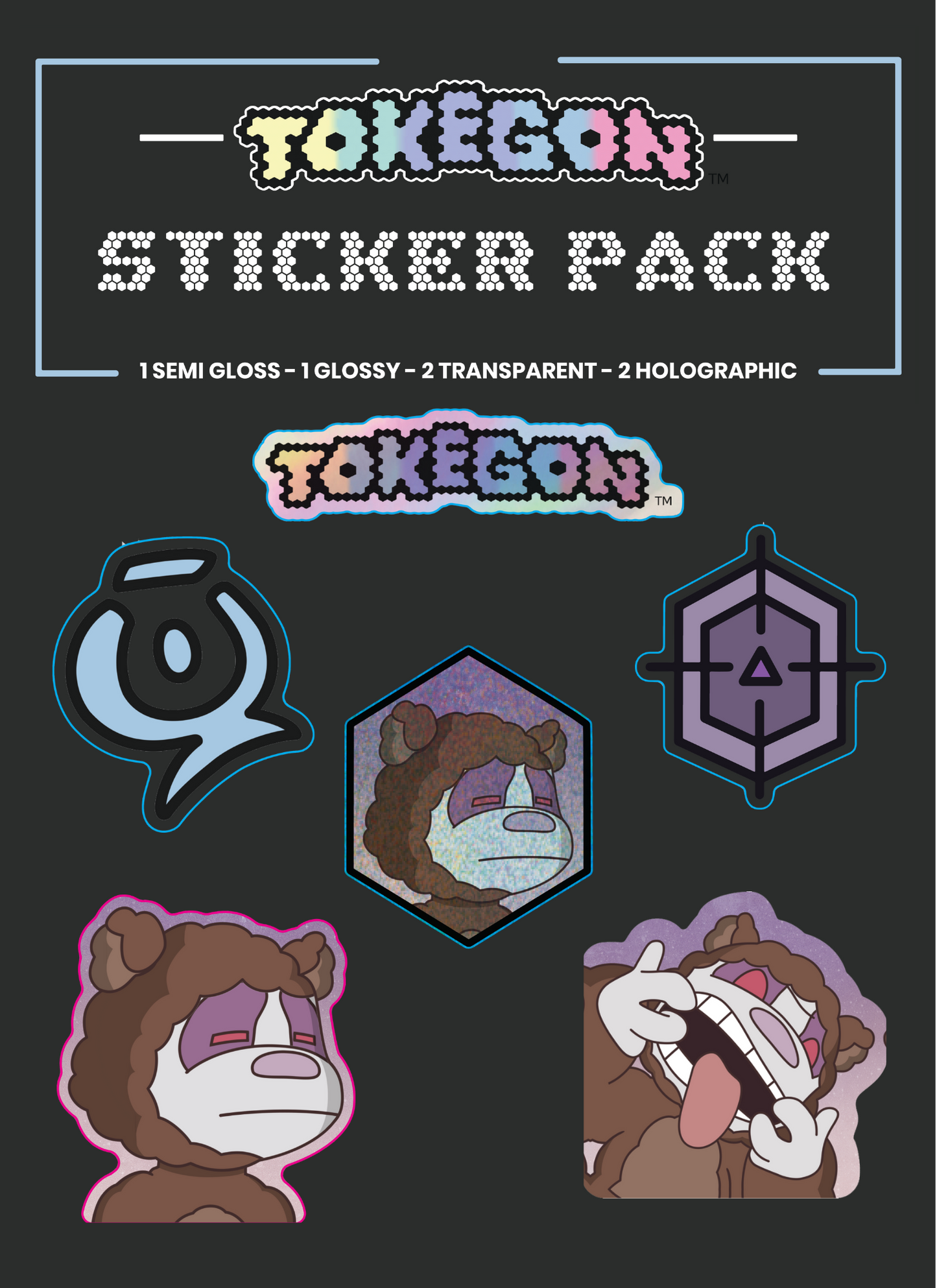 Hexacat Sticker Pack - Limited Edition