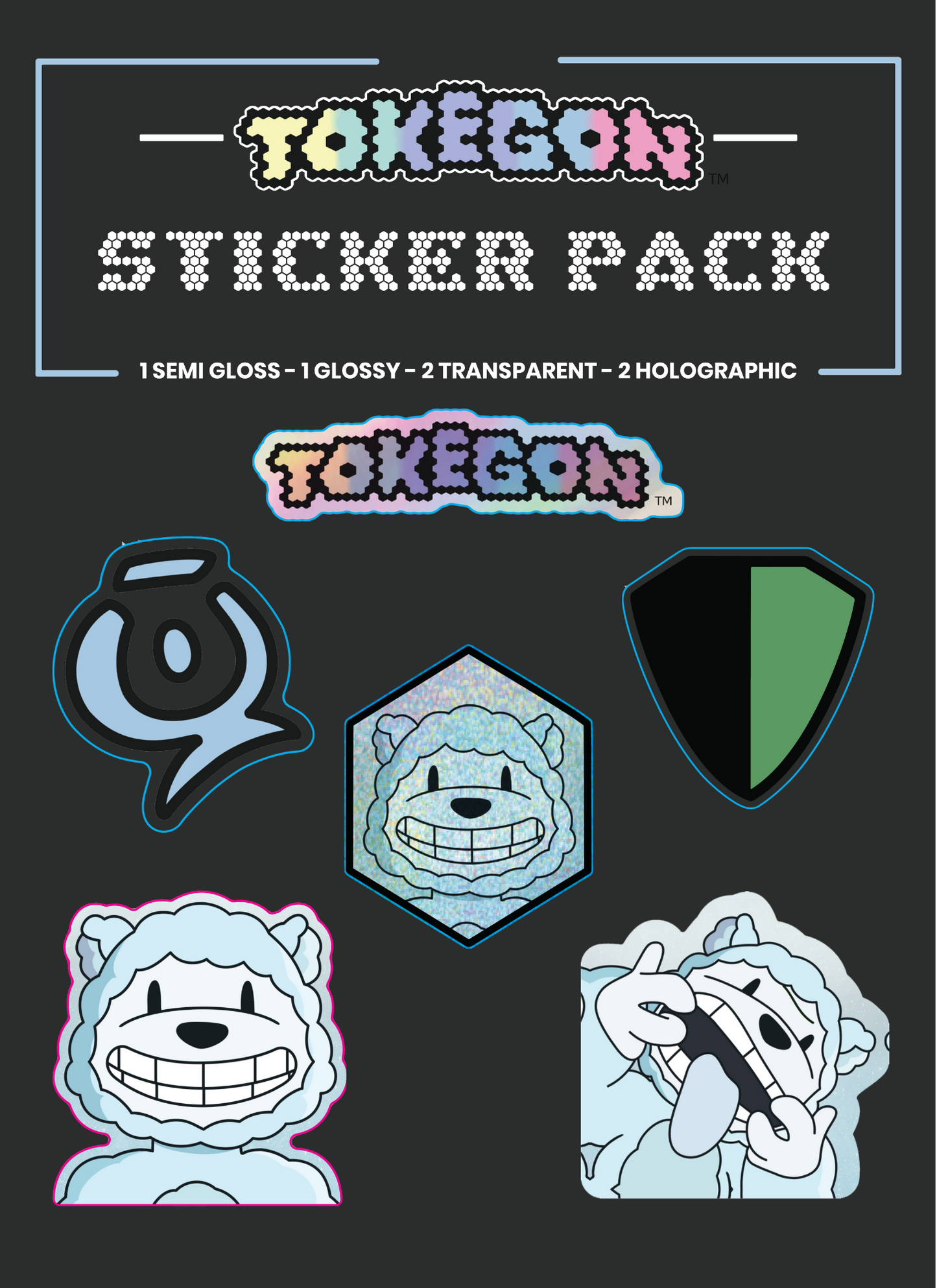 Hexacat Sticker Pack - Limited Edition
