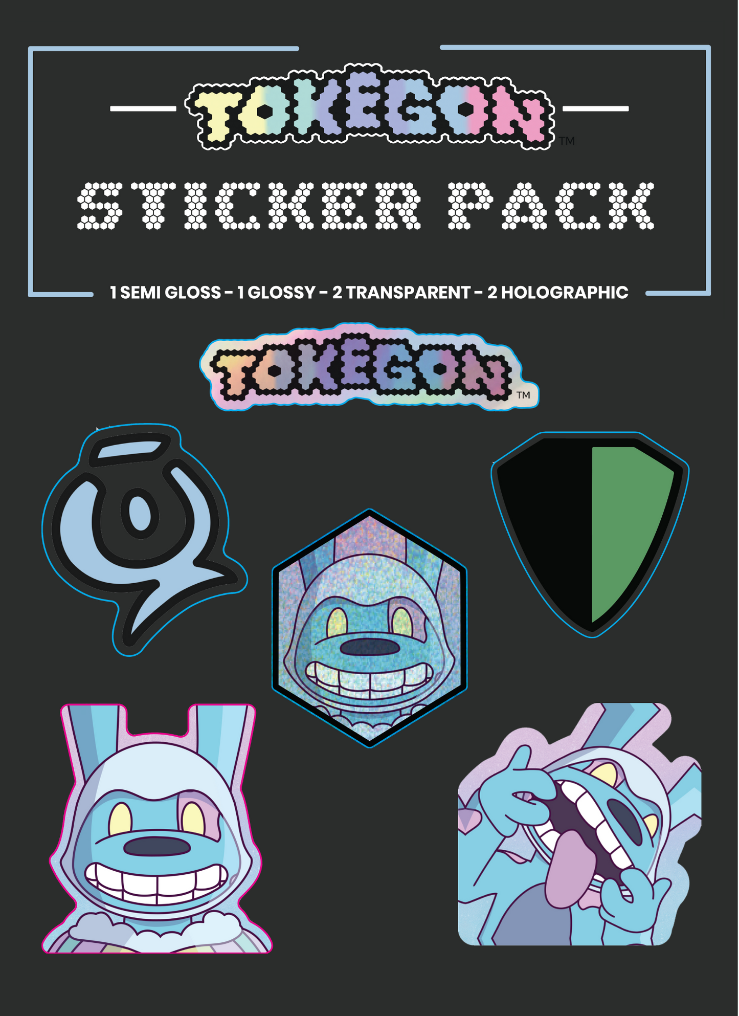 Hexacat Sticker Pack - Limited Edition