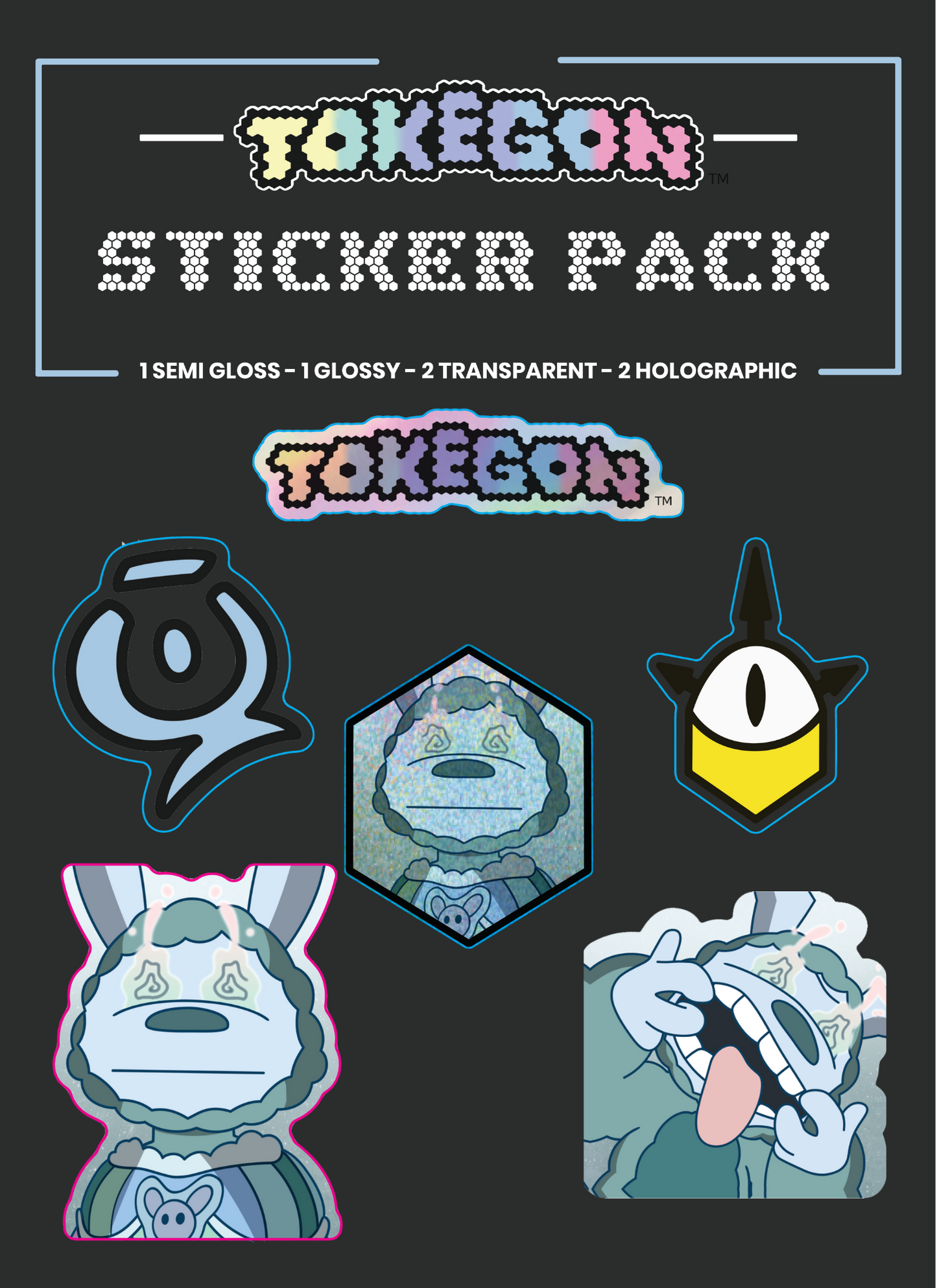 Hexacat Sticker Pack - Limited Edition