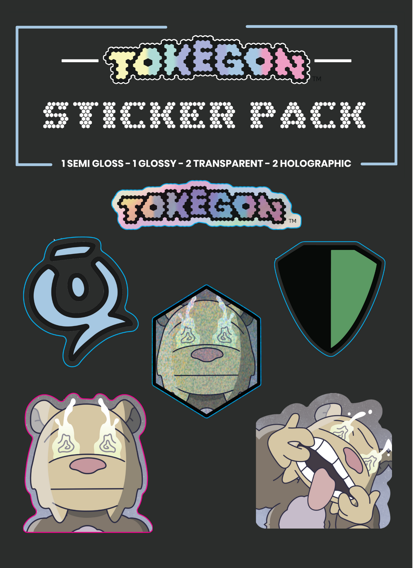 Hexacat Sticker Pack - Limited Edition