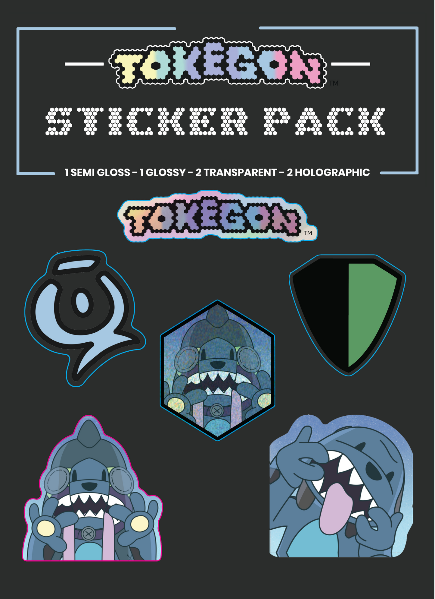 Hexacat Sticker Pack - Limited Edition
