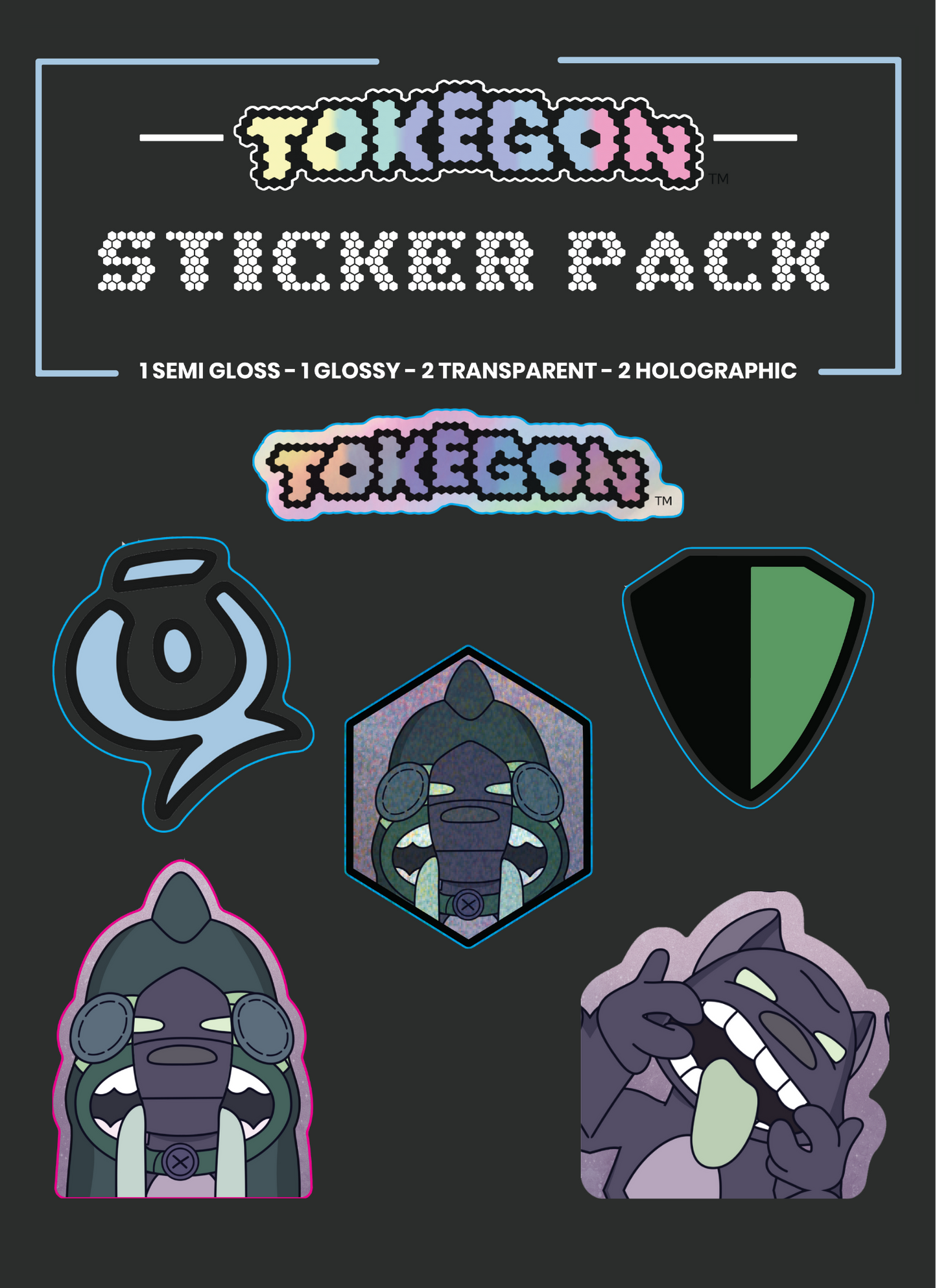 Hexacat Sticker Pack - Limited Edition